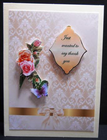 A4 Damask Cream Background by Yvonne Middleton