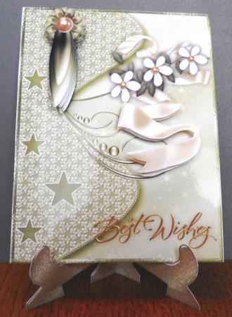 Lime-a-licious Card Topper 1 by Yvonne Middleton