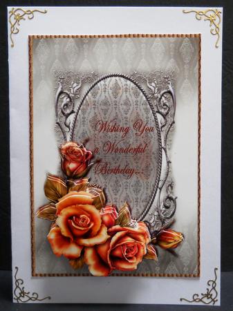 Roses for Your Birthday by Yvonne Middleton