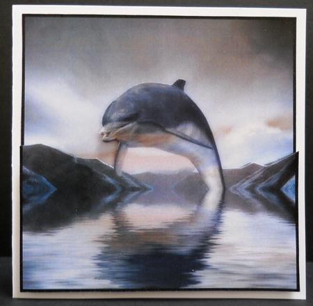 Dolphin Fantasy Topper by Yvonne Middleton
