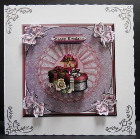 Gifts on Tripple Lace Light Plum by Yvonne Middleton