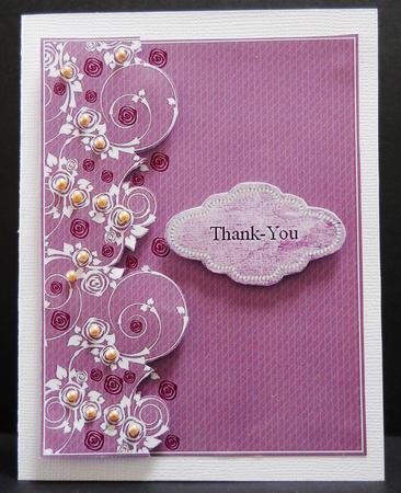 Floral Swirls Backing Sheets by Yvonne Middleton