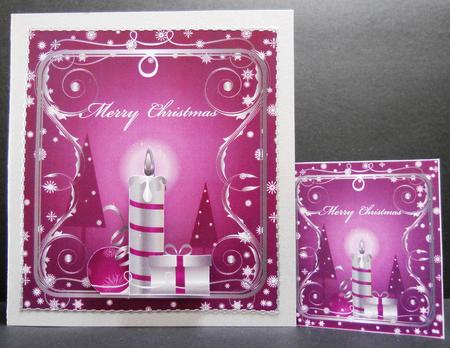 Christmas Purple Delights by Yvonne Middleton