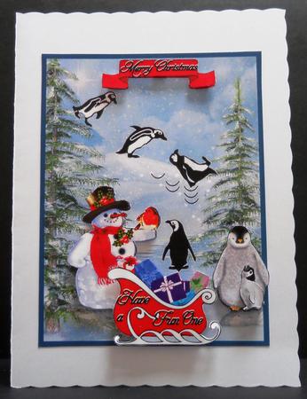 Fun Penguins by Yvonne Middleton