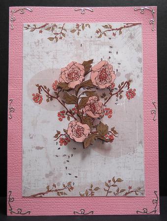 Floral Vintage Backing Sheets by Yvonne Middleton