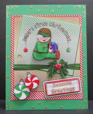 Baby's First Christmas#2 by Yvonne Middleton