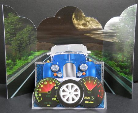 Driving Home Gatefold Stepper by Yvonne Middleton