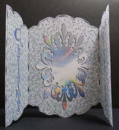 Foil Snowflake by Yvonne Middleton
