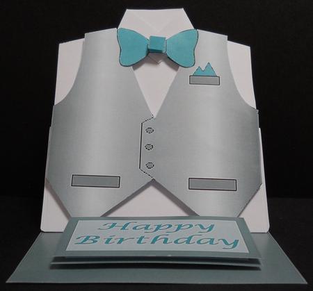 Grey Tones + Bowtie Easel by Yvonne Middleton