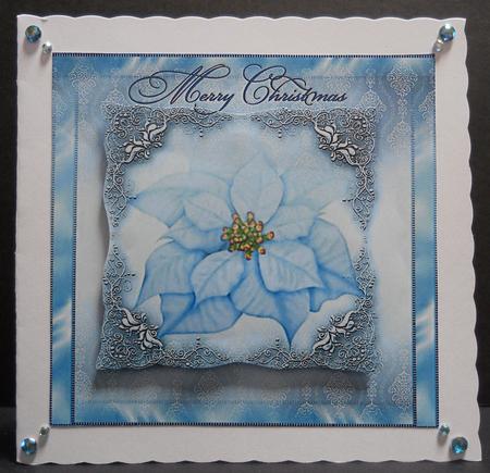 Insert Bright Bleu Baubles Beauty by Yvonne Middleton