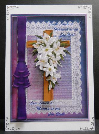 Sympathy Lillies by Yvonne Middleton