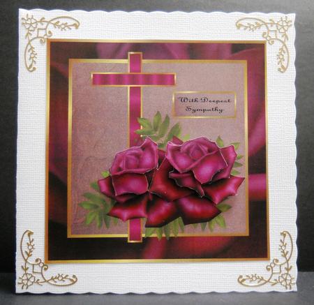 Sympathy Classic Roses by Yvonne Middleton