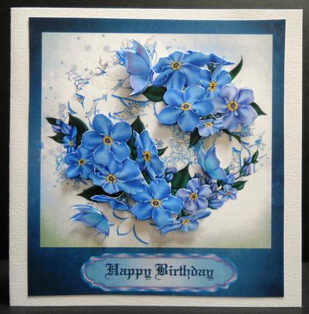 For-get-me-knot Birthday by Yvonne Middleton