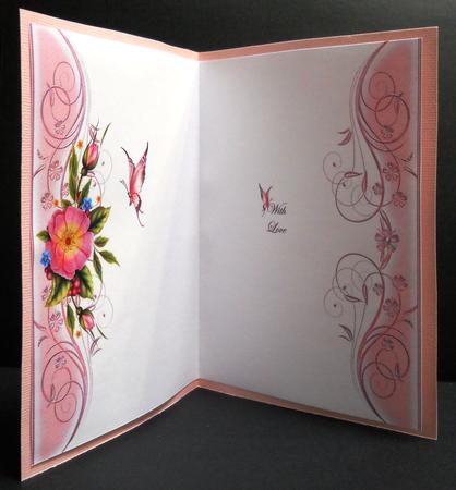 With Love Butterfly Heaven Insert by Yvonne Middleton