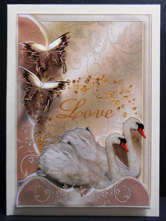 Wedding Card Love -  by Yvonne Middleton