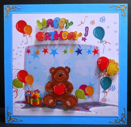 Happy Birthday Boy by Yvonne Middleton