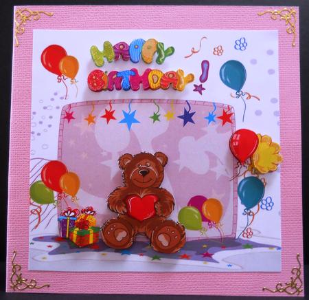 Happy Birthday Girl by Yvonne Middleton