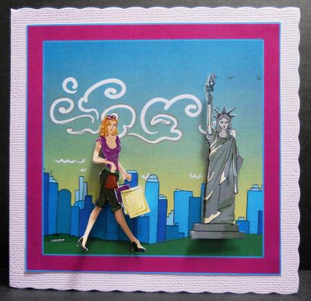 Shopping in New York by Yvonne Middleton