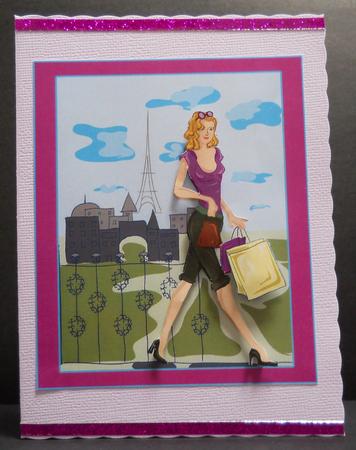 Shopping in Paris by Yvonne Middleton