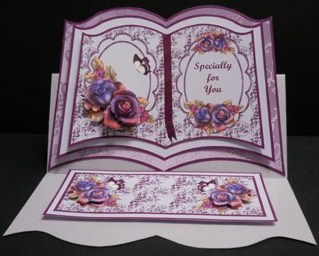Dark Mystery Roses Easel Book by Yvonne Middleton
