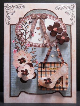 Screen Shaped Card Love to Shop by Yvonne Middleton