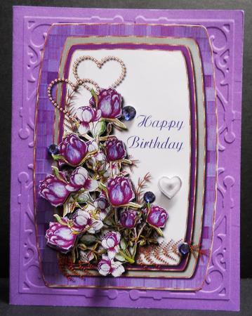 Birthday Barrel Card Topper 2 by Yvonne Middleton