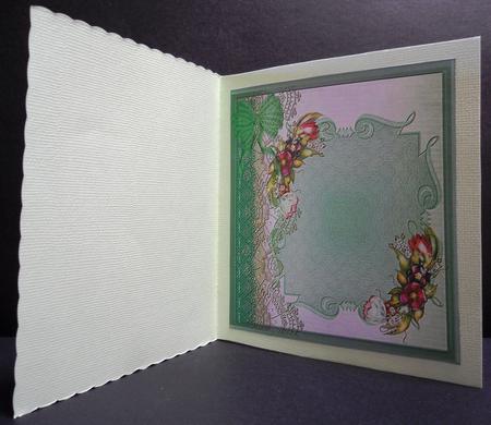 Green Cameo Plaque by Yvonne Middleton