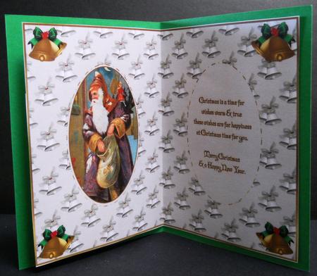 Vintage Santa Insert6 by Yvonne Middleton
