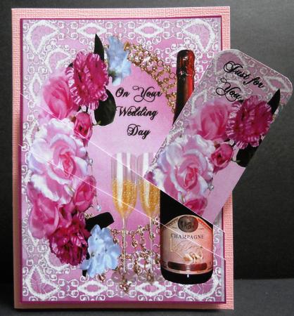 Wedding Pockets and Bookmark by Yvonne Middleton