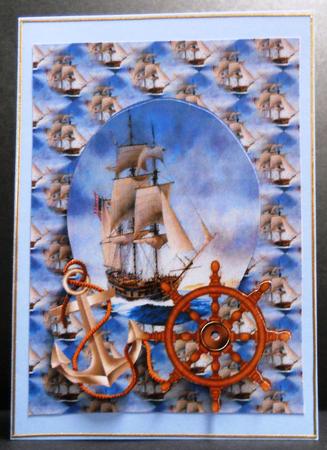 The Anchor and Galleon by Yvonne Middleton