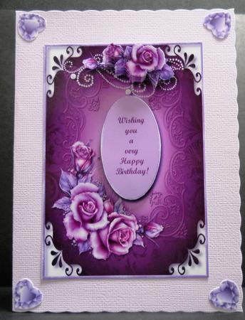 Romantique Roses & Diamonds Topper 2 by Yvonne Middleton