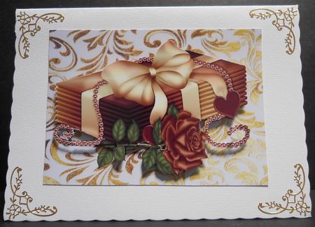 Gold Love Letters, Secrets Tied Up in a Gold Bow by Yvonne Middleton