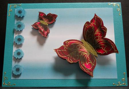 Turquoise Daisy Sheet by Yvonne Middleton