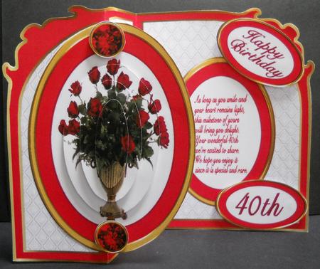 40th Birthday Mini Kit by Yvonne Middleton