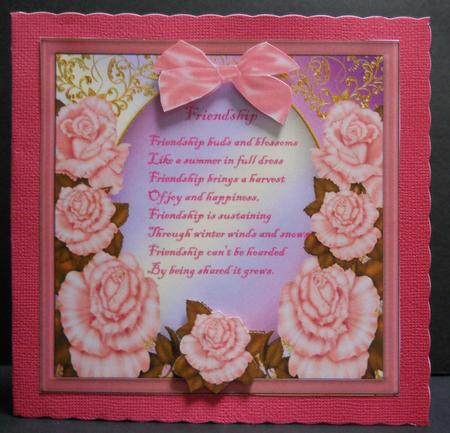 Friendship Pink by Yvonne Middleton