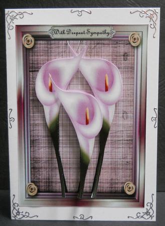 Sympathy Calla's by Yvonne Middleton