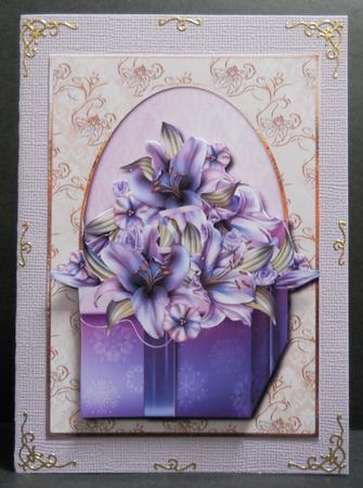 Gorgeous Gift Box of Lilies by Yvonne Middleton