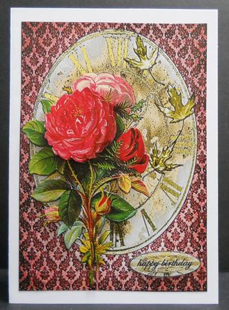 Vintage Roses by Yvonne Middleton