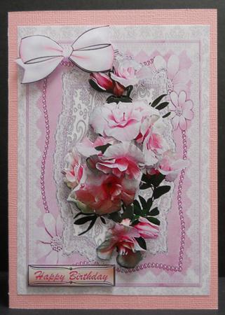 Beautiful Pink Azaleas by Yvonne Middleton