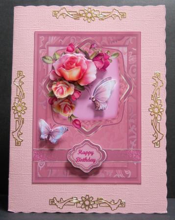Beautiful Blooms and Butterfly All Occasion by Yvonne Middleton