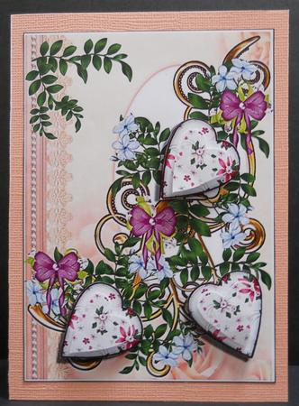 Female Birthday Card or Special Occasion by Yvonne Middleton