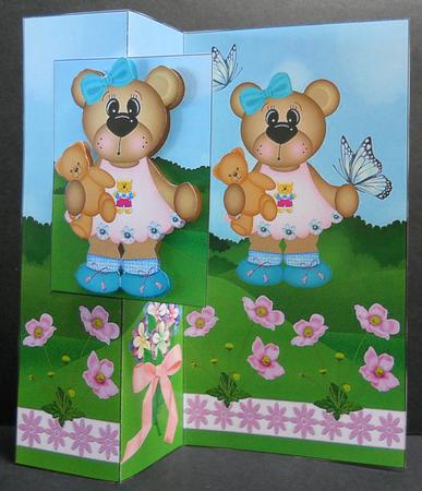 Foldback Birthday Girl by Yvonne Middleton