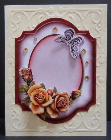 Elegant Blank Double Frame Layer 7 by Yvonne Middleton