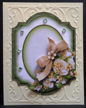 Elegant Blank Double Frame Layer 5 by Yvonne Middleton