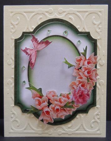 Elegant Blank Double Frame Layer 10 by Yvonne Middleton