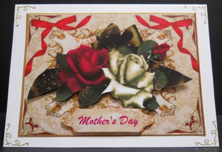 Beautiful Roses for Mum by Yvonne Middleton