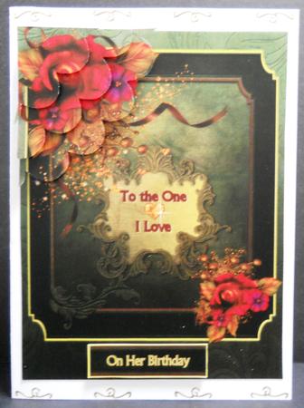 Flame Love Roses by Yvonne Middleton