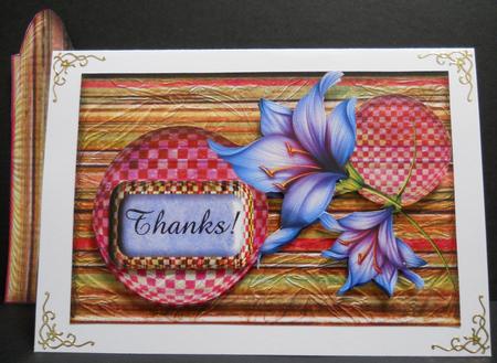 Fun Flower Topper & Bookmark by Yvonne Middleton