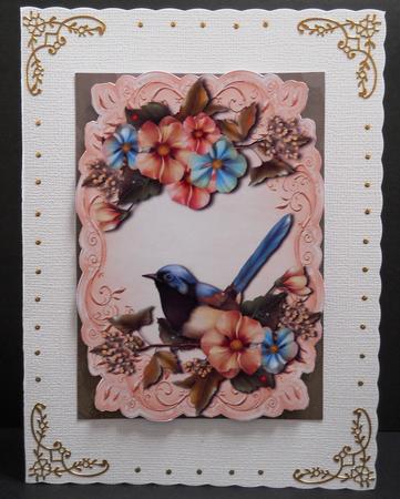 Summer Garden Topper & Plaque by Yvonne Middleton