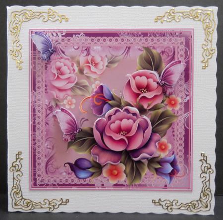 Enchanted Floral Topper by Yvonne Middleton